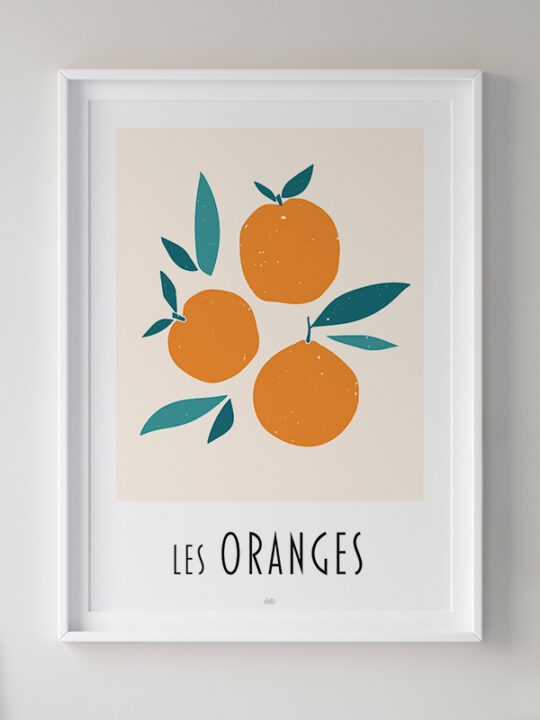 Calm Design - Les Oranges - Plakat